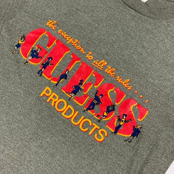Vintage 90s Guess T Shirt - Picture 3 of 4